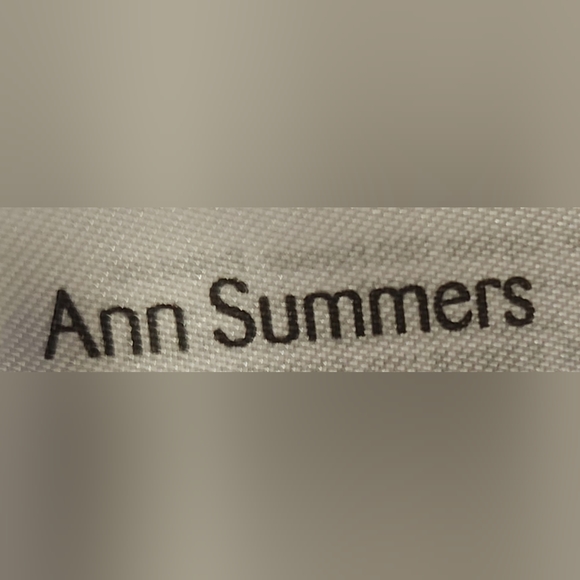 Ann Summers Sexy Plunge bra & matching sexy thong in blue lace - Picture 3 of 9